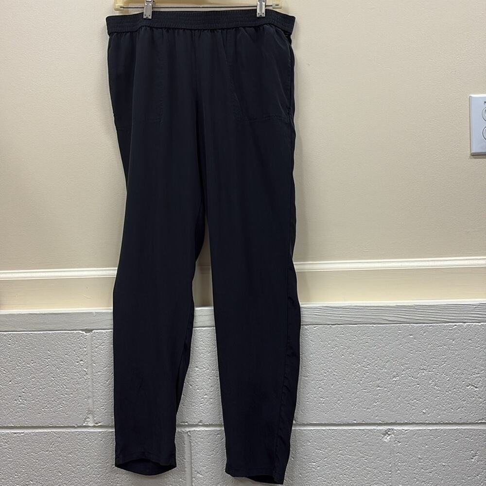 Joie Charcoal black medium silk pants